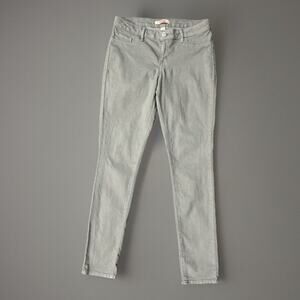 Refuge Size 8 Jeans Skinny Light Wash Grey Stretch Modern Current